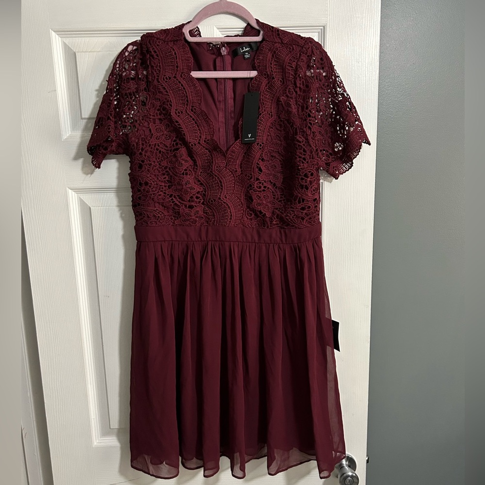 XL lulus crochet top dress - Picture 3 of 8